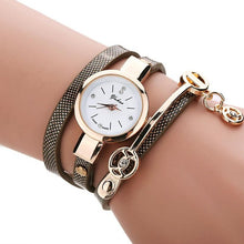 New Luxury Bracelet Watch Women Casual Quartz Watch PU Leather Ladies Dress Watches Metal Strap Watch - rjas10coolstuff