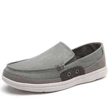 Merkmak Canvas Men Flats Shoes Leisure Handmade Loafer Comfortable Male Shoes Slip On Footwear Plus Big Size 39-48 Drop Shipping - rjas10coolstuff