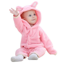 Newborn baby rompers Autumn Winter Flannel Baby Boy Clothes Cartoon Animal Rompers shaped Jumpsuit Baby Girl Rompers Baby Clothe - rjas10coolstuff