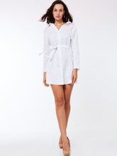 Lapel Single-Breasted Women's Shirt Dress - rjas10coolstuff