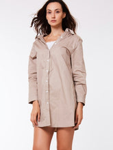 Lapel Single-Breasted Women's Shirt Dress - rjas10coolstuff