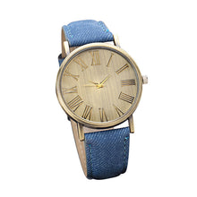 Retro Style Quartz Watch Denim Quartz Watches - rjas10coolstuff