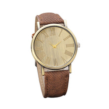 Retro Style Quartz Watch Denim Quartz Watches - rjas10coolstuff