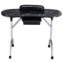 Portable Manicure Nail Table Station Desk Spa Beauty Salon Equipment - rjas10coolstuff