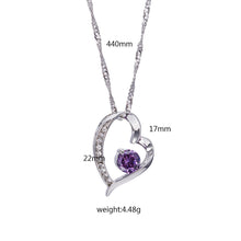 Fashion Beautiful Womens Heart Pendant Necklace Jewelry Chain PP - rjas10coolstuff