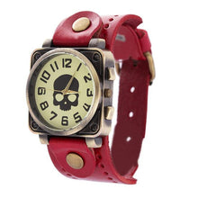 Fashion Casual Watch Dress Watches Vintage Quartz Analog Punk Watch - rjas10coolstuff