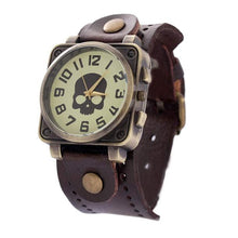 Fashion Casual Watch Dress Watches Vintage Quartz Analog Punk Watch - rjas10coolstuff